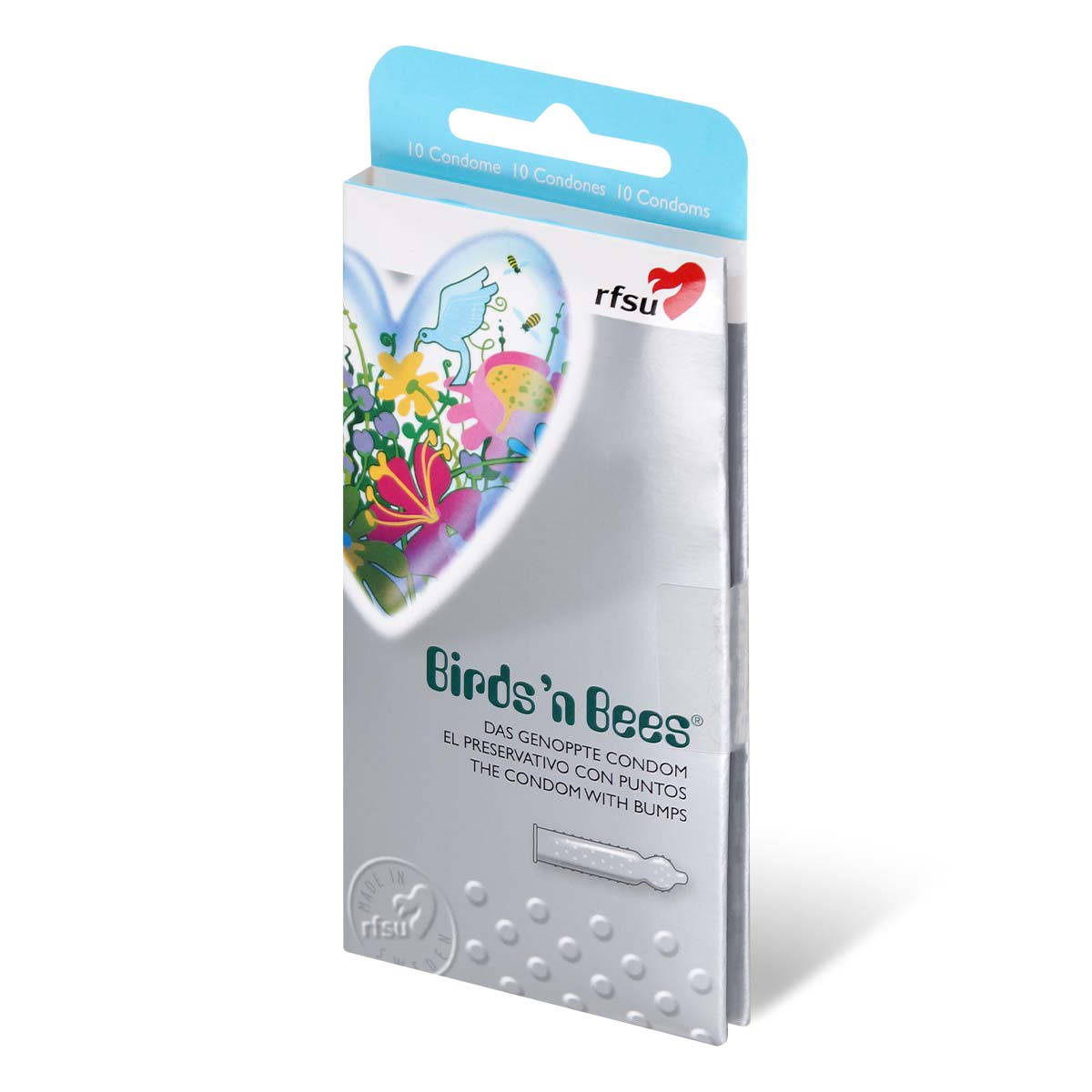 RFSU バーズ アンド ビーズ ラテックスコンドーム 10個入-p_1