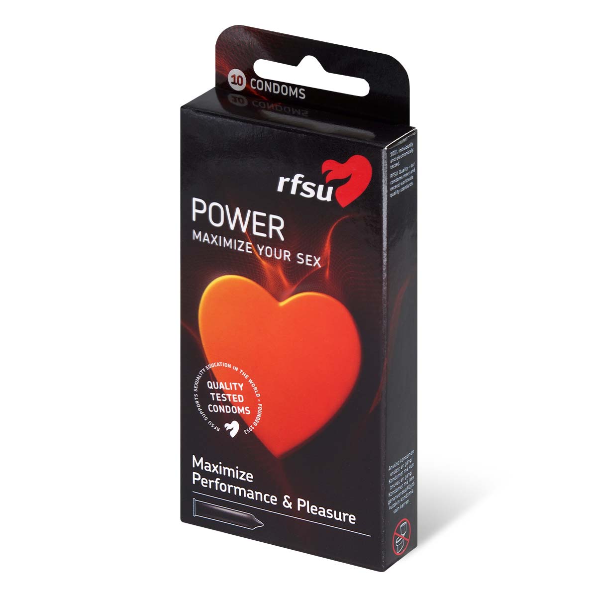 RFSU Power L-Arginine 10's Pack Latex Condom-p_1