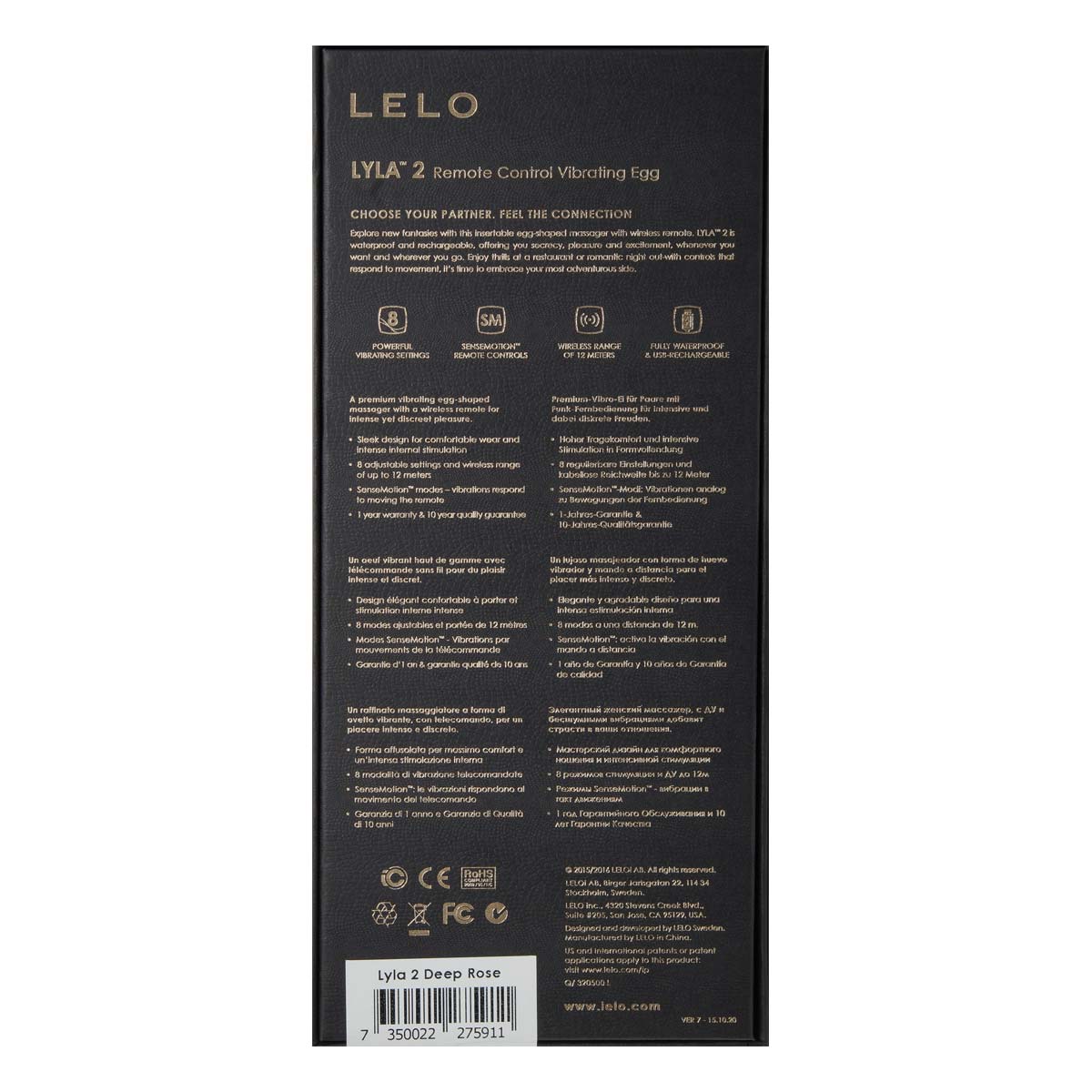 LELO Lyla 2 弾丸型バイブレーター-p_3