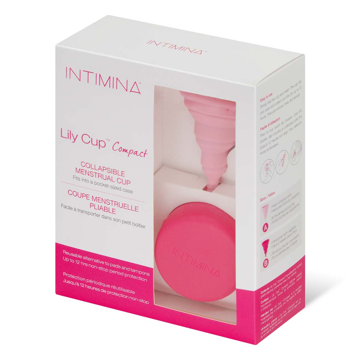 Intimina Lily Cup Compact 摺叠式月经杯 (Size A)-p_1