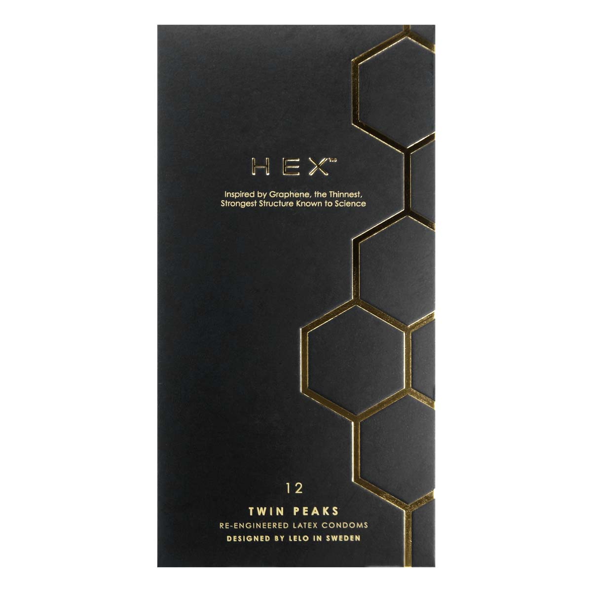 LELO HEX&#8482; Twin Peaks 12's Pack Latex Condom-p_2