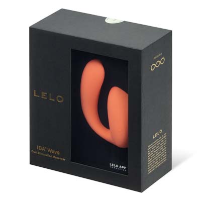 LELO IDA™ Wave 應用程式控制雙頭震動器 (珊瑚紅)