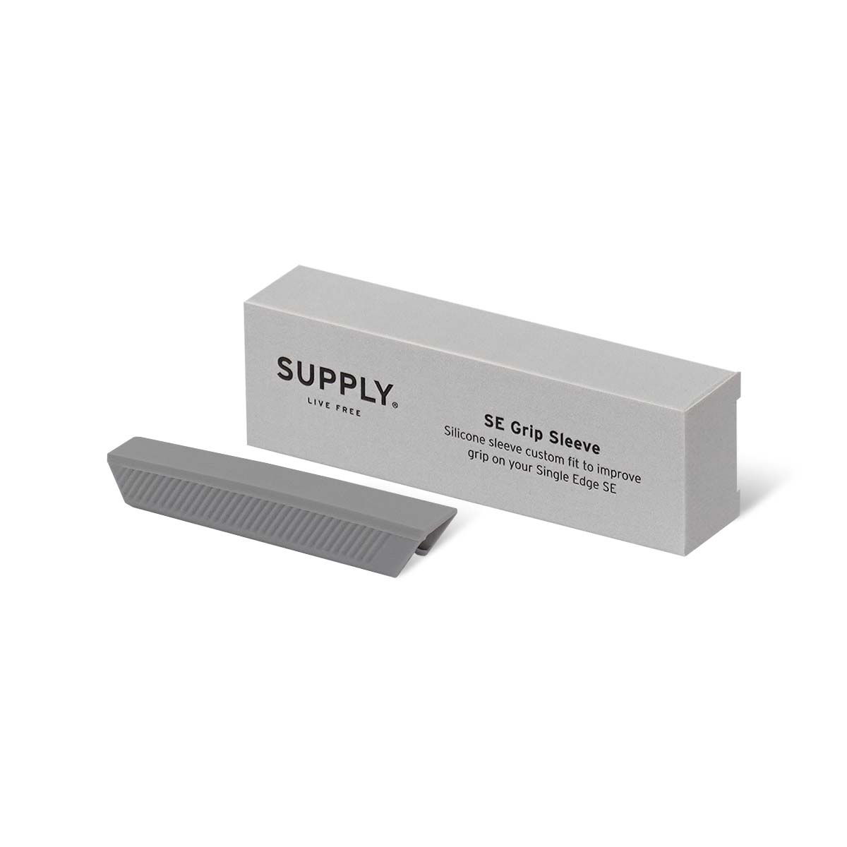 SUPPLY The Single Edge SE Grip Sleeve (Gray)-p_1