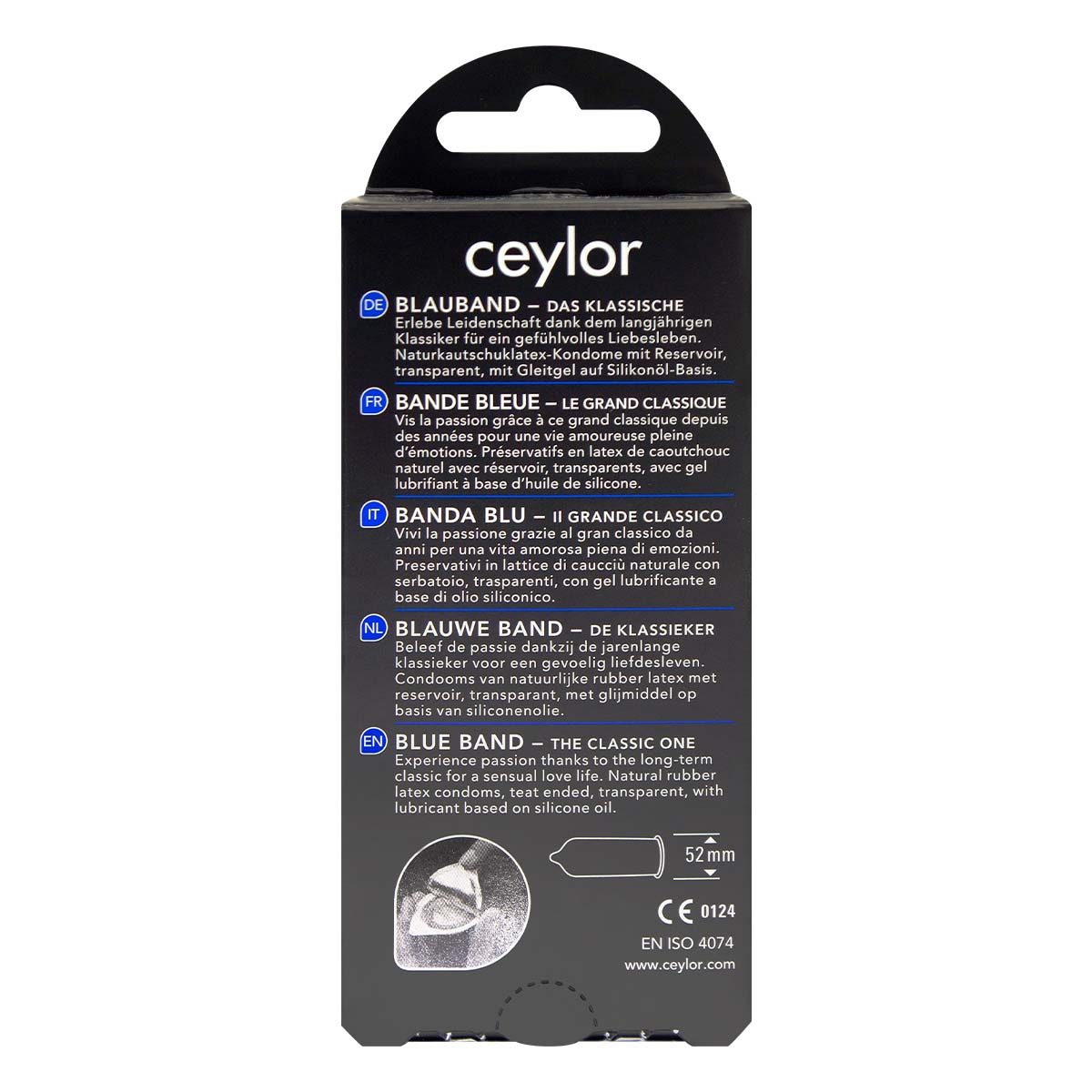 ceylor Blue Band 12's Pack Latex Condom-p_3