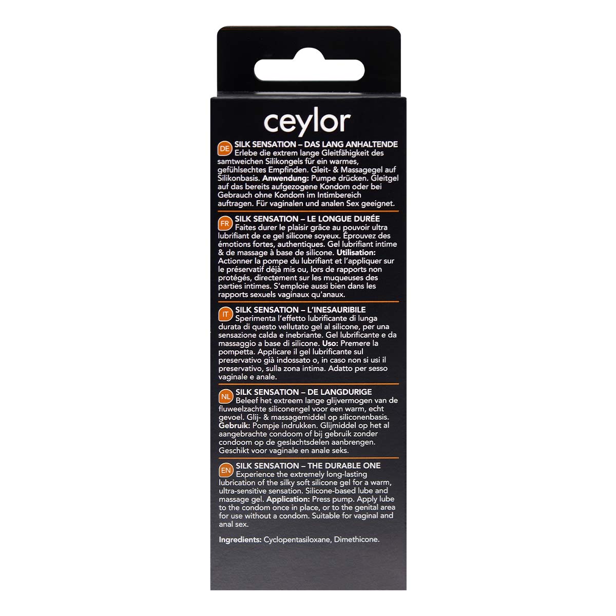 ceylor Silk Sensation 100ml Silicone-based Lubricant-thumb_3