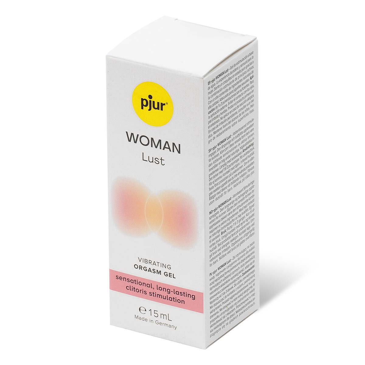 pjur WOMAN Lust Vibrating Orgasm Gel 15ml Water-based Lubricant-p_1