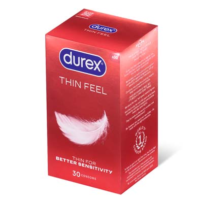 杜蕾斯 THIN FEEL 30 片裝 乳膠安全套 (平行進口)-thumb