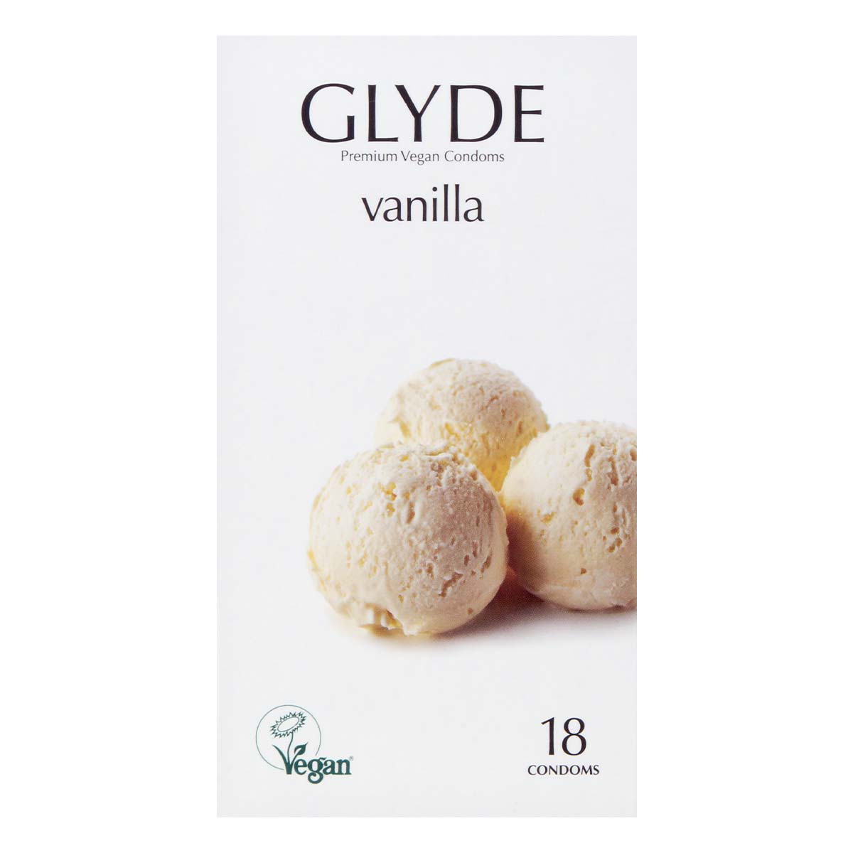 Glyde Vegan Condom Vanilla 18's Pack Latex Condom-thumb_2