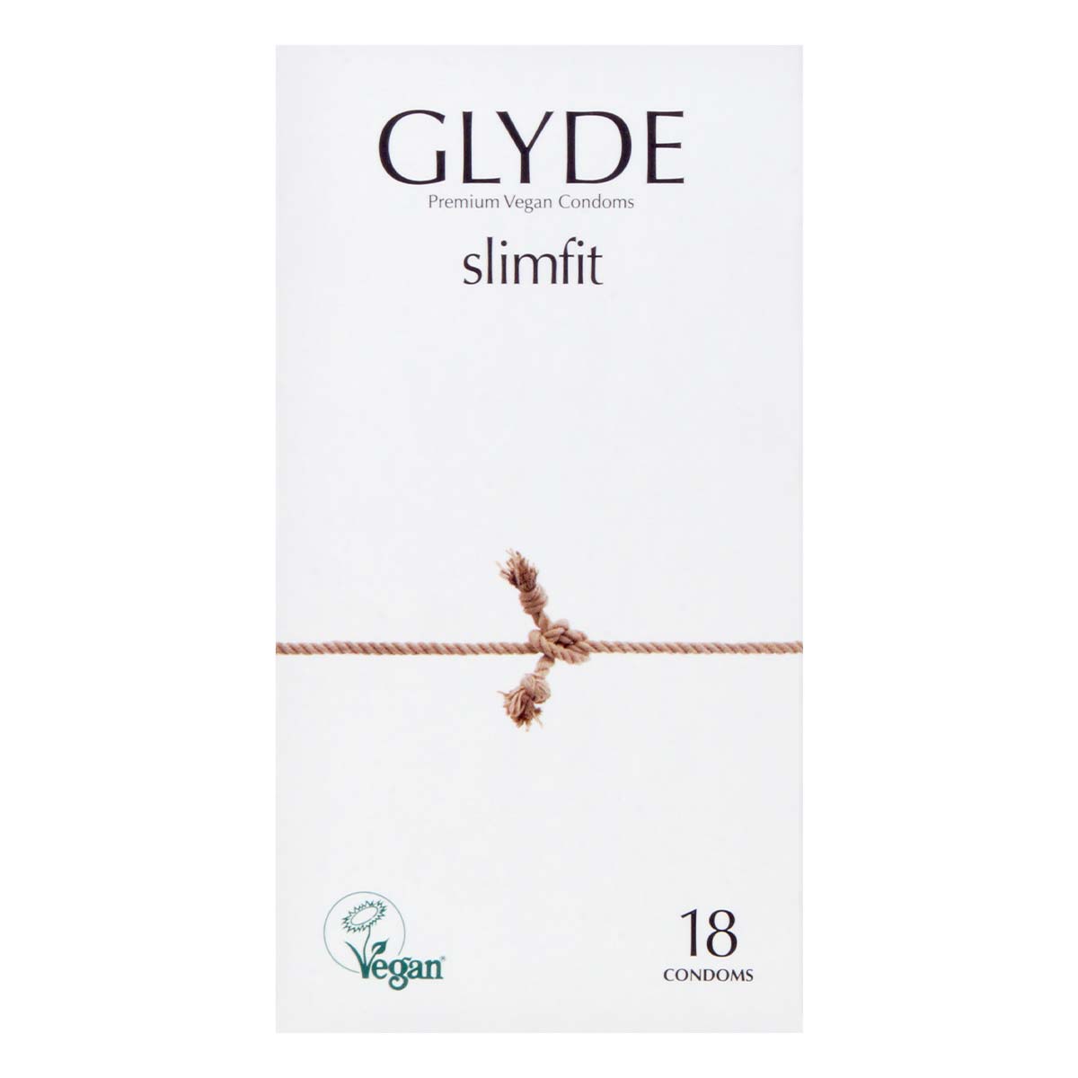 Glyde Vegan Condom Slimfit 49mm 18's Pack Latex Condom (Short Expiry)-p_2