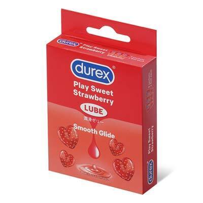 Durex Play Strawberry 5ml 3's Pack Water-based Lubricant (Parallel Import)-thumb