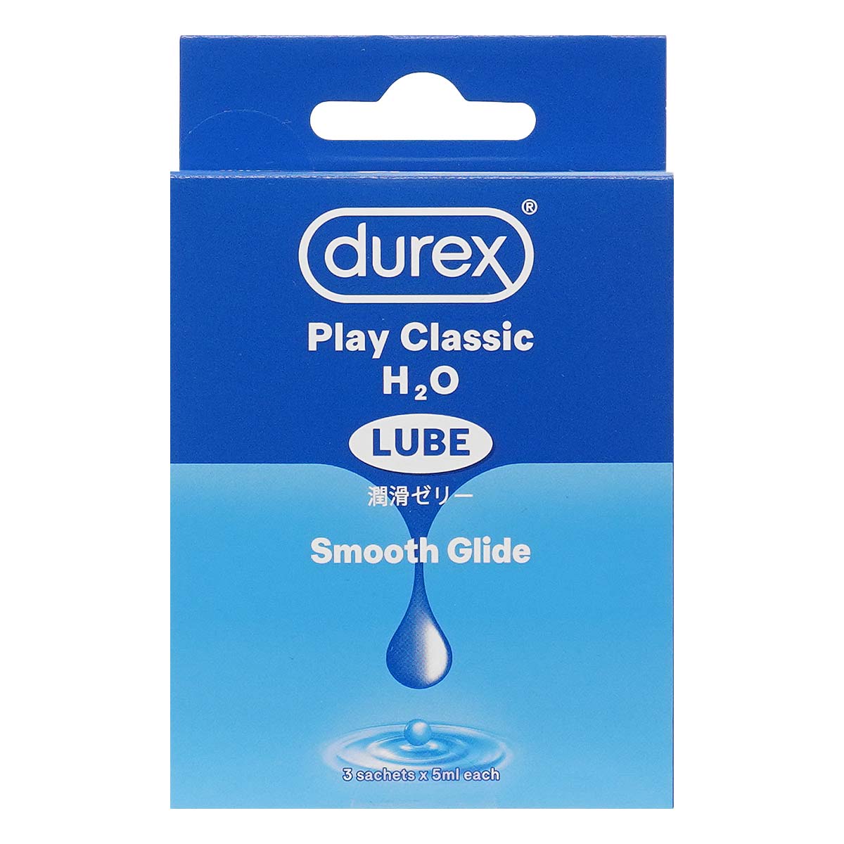 Durex Play Classic 5ml 3's Pack Water-based Lubricant (Parallel Import)-p_2