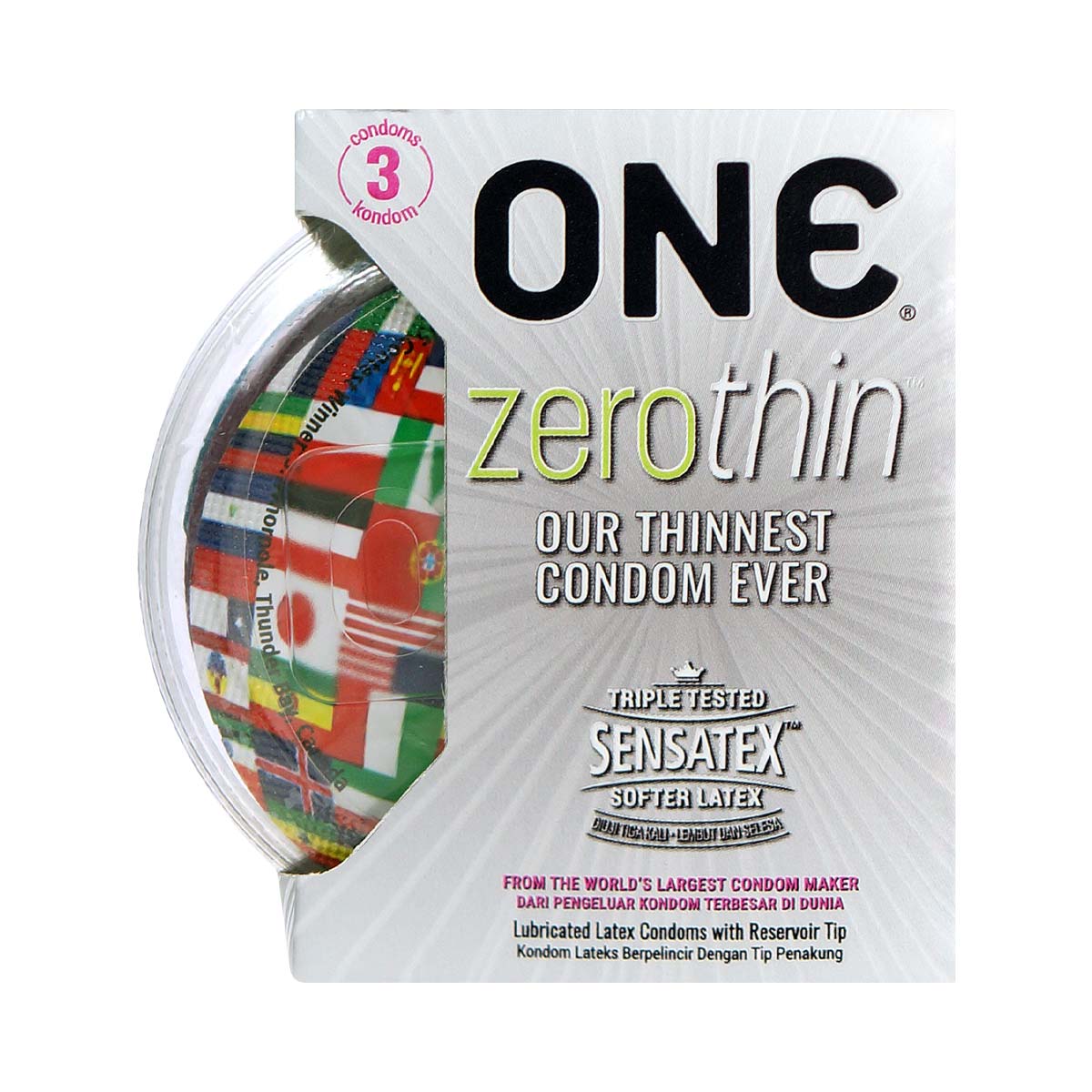 ONE ZeroThin 3's Latex Condom-p_2