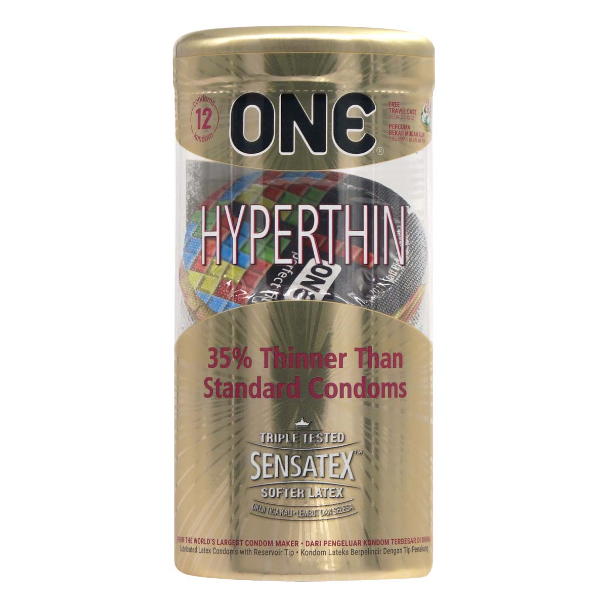 ONE Hyperthin 12's Latex Condom-thumb_2