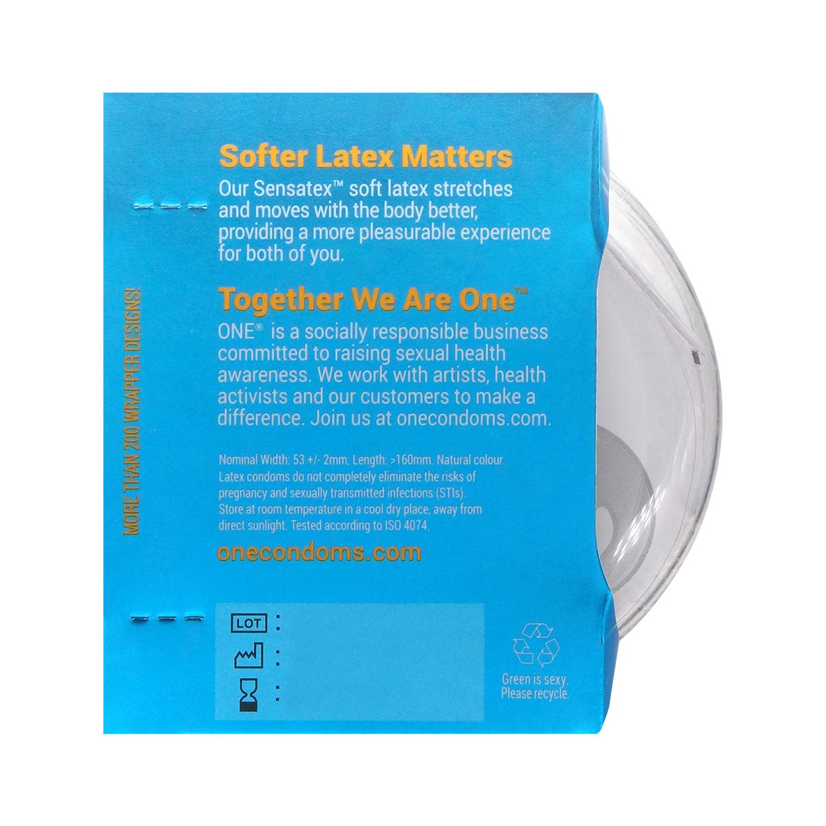 ONE Super Sensitive 30's Pack Latex Condom (Short Expiry)-p_3