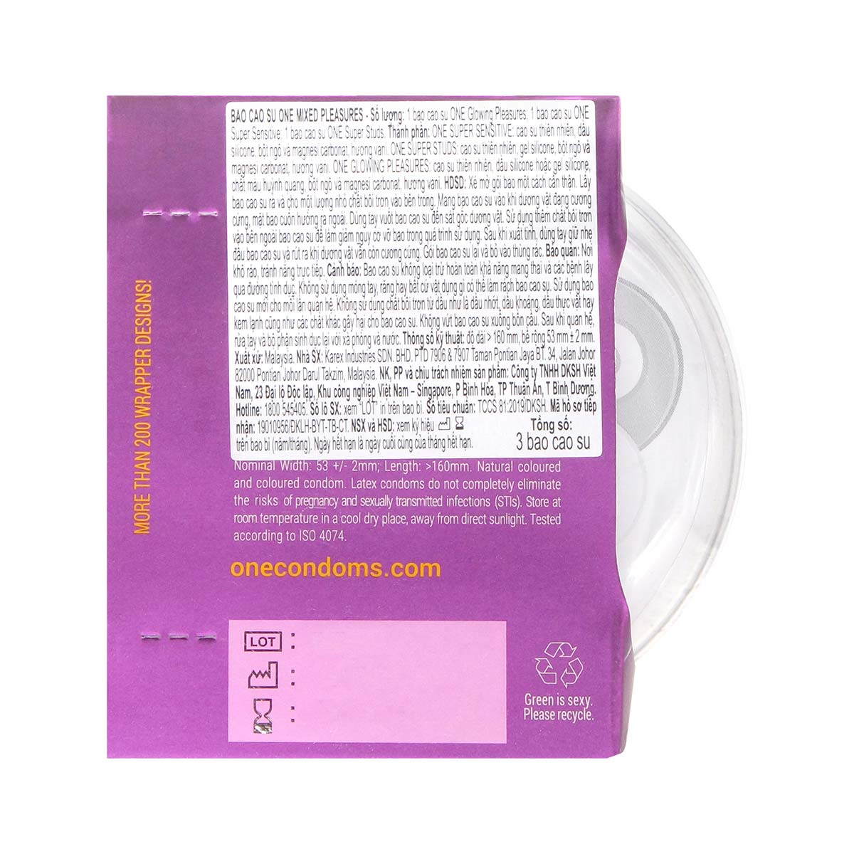 ONE 多重欢乐 30 片装 乳胶安全套 (Short Expiry)-p_3