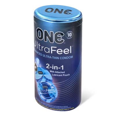 ONE UltraFeel Condoms 10 片装 乳胶安全套-thumb
