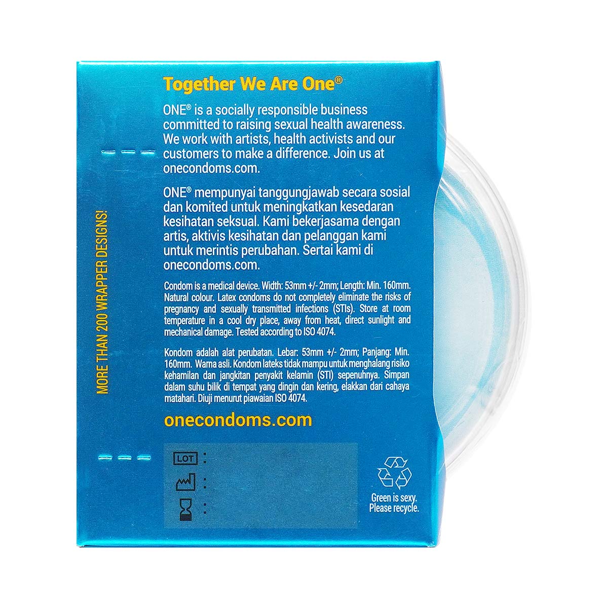 ONE 超觸感 3 片裝 乳膠安全套-p_3