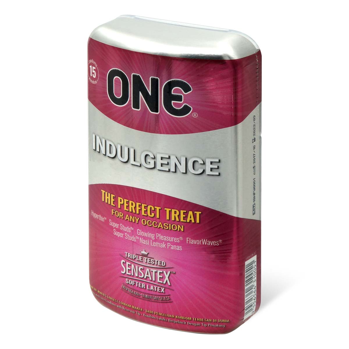 ONE Indulgence 15's Latex Condom (Short Expiry)-p_1