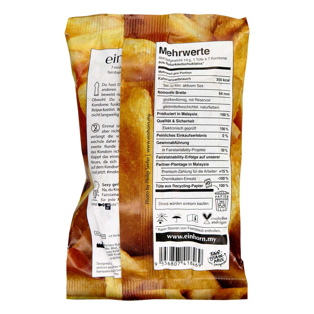 Einhorn 美食情色 素食主義 7 片裝 乳膠安全套-p_3