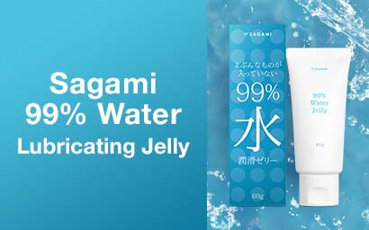 Sagami 99% Water Lubricating Jelly 60g Water-based Lubricant-hot